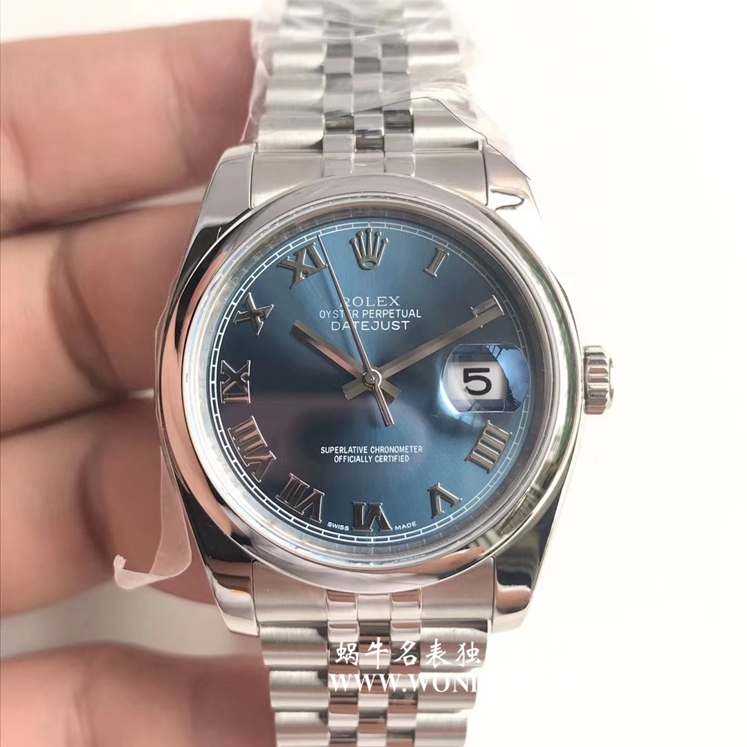   AR表  劳力士日志型36系列116200-72600蓝盘腕表 / RBD203
