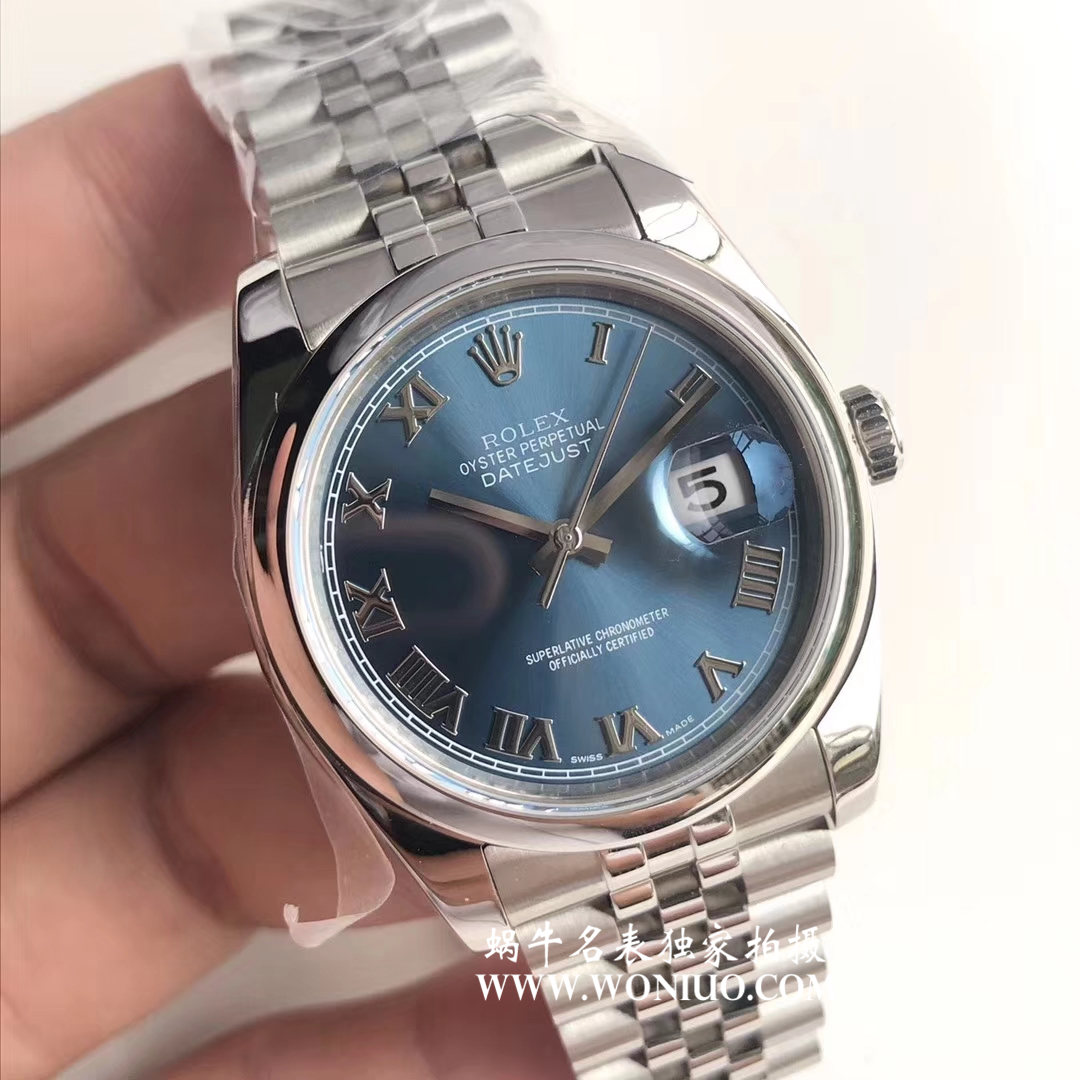   AR表  劳力士日志型36系列116200-72600蓝盘腕表 / RBD203