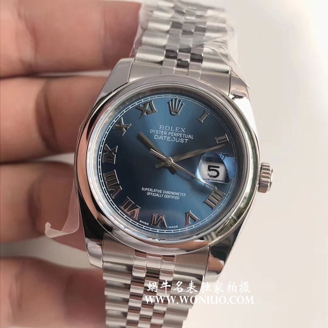   AR表  劳力士日志型36系列116200-72600蓝盘腕表 / RBD203