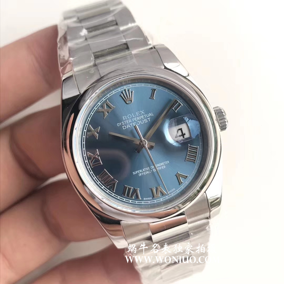   AR表  劳力士日志型36系列116200-72600蓝盘腕表 / RBD203