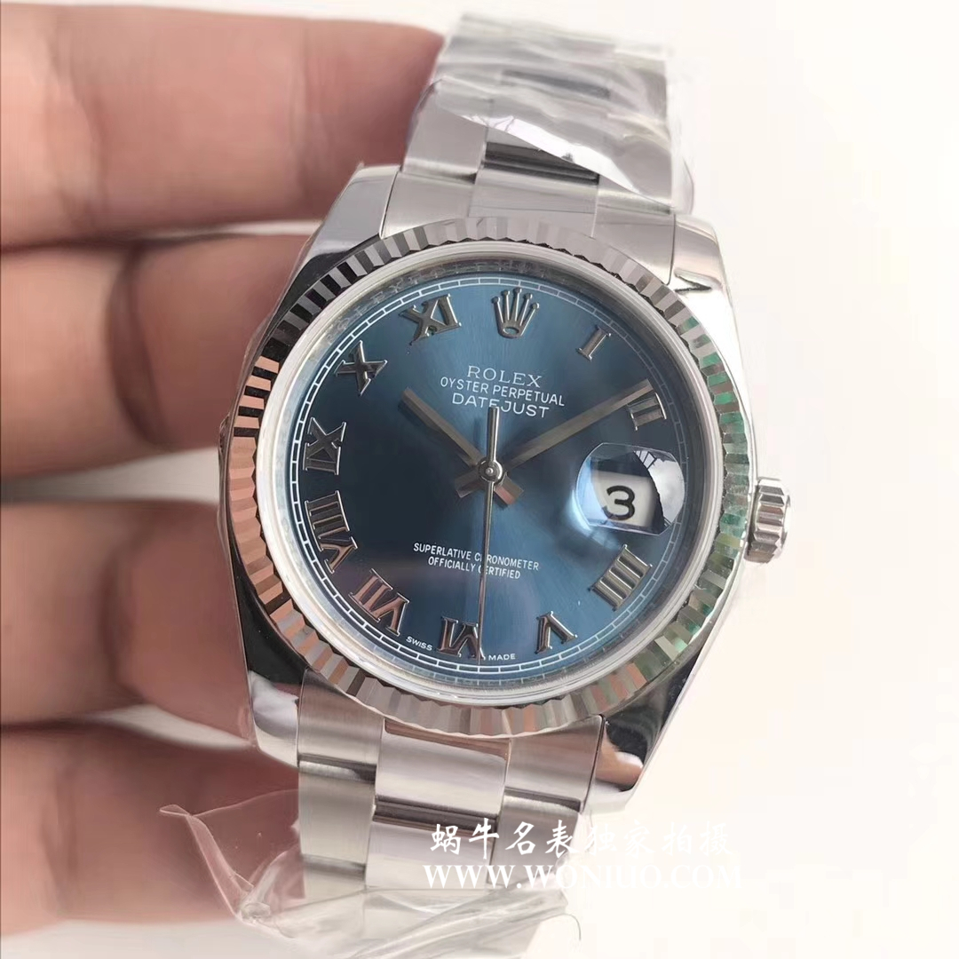   AR表  劳力士日志型36系列116200-72600蓝盘腕表 / RBD203
