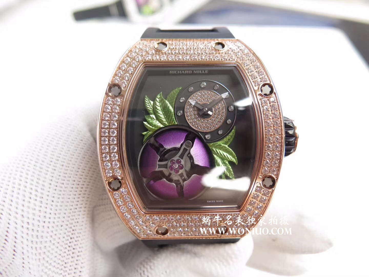   RM  里查德米尔女士系列RM 19-02 TOURBILLON FLEUR飞行陀飞轮腕表腕表 / RM 019