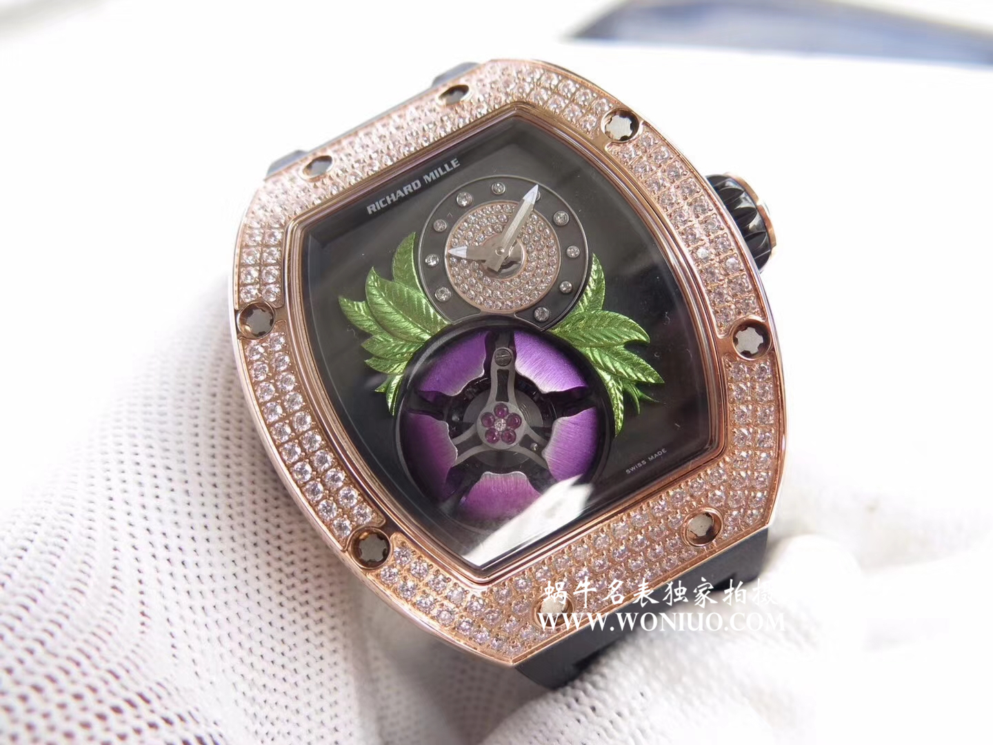   RM  里查德米尔女士系列RM 19-02 TOURBILLON FLEUR飞行陀飞轮腕表腕表 / RM 019