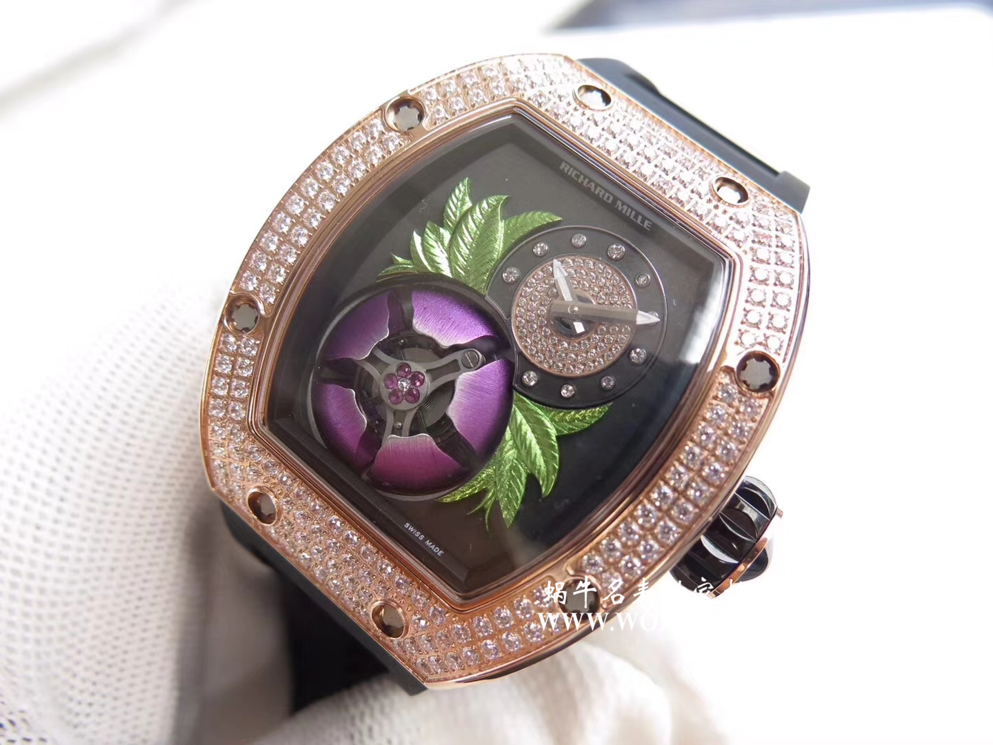   RM  里查德米尔女士系列RM 19-02 TOURBILLON FLEUR飞行陀飞轮腕表腕表 / RM 019