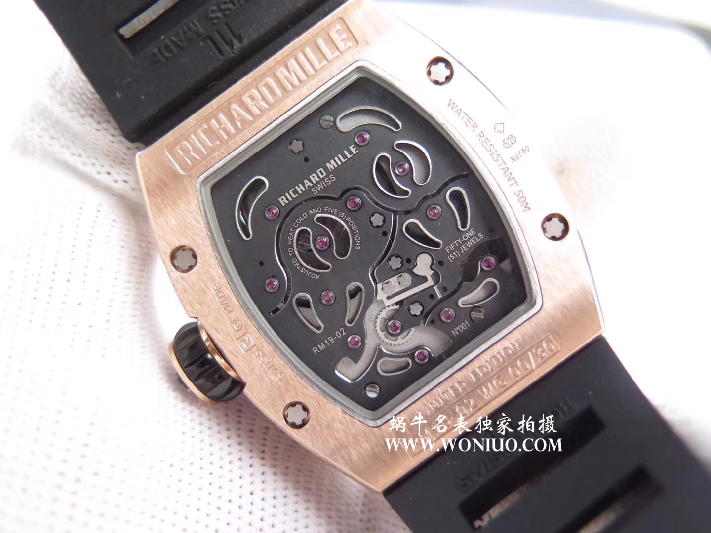   RM  里查德米尔女士系列RM 19-02 TOURBILLON FLEUR飞行陀飞轮腕表腕表 / RM 019