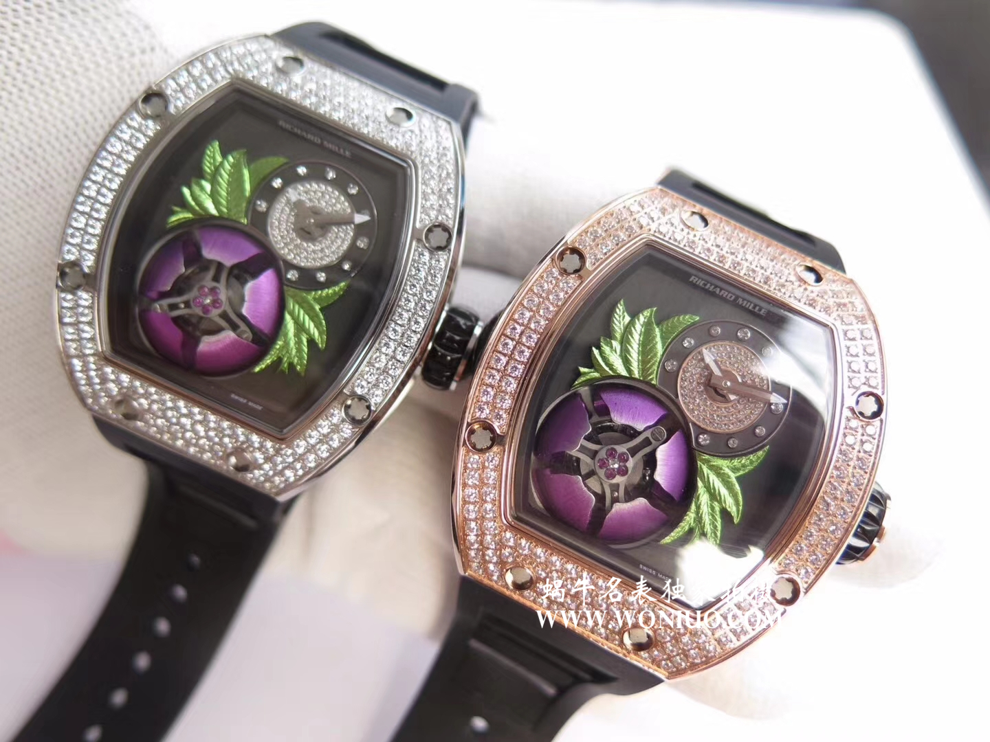   RM  里查德米尔女士系列RM 19-02 TOURBILLON FLEUR飞行陀飞轮腕表腕表 / RM 019