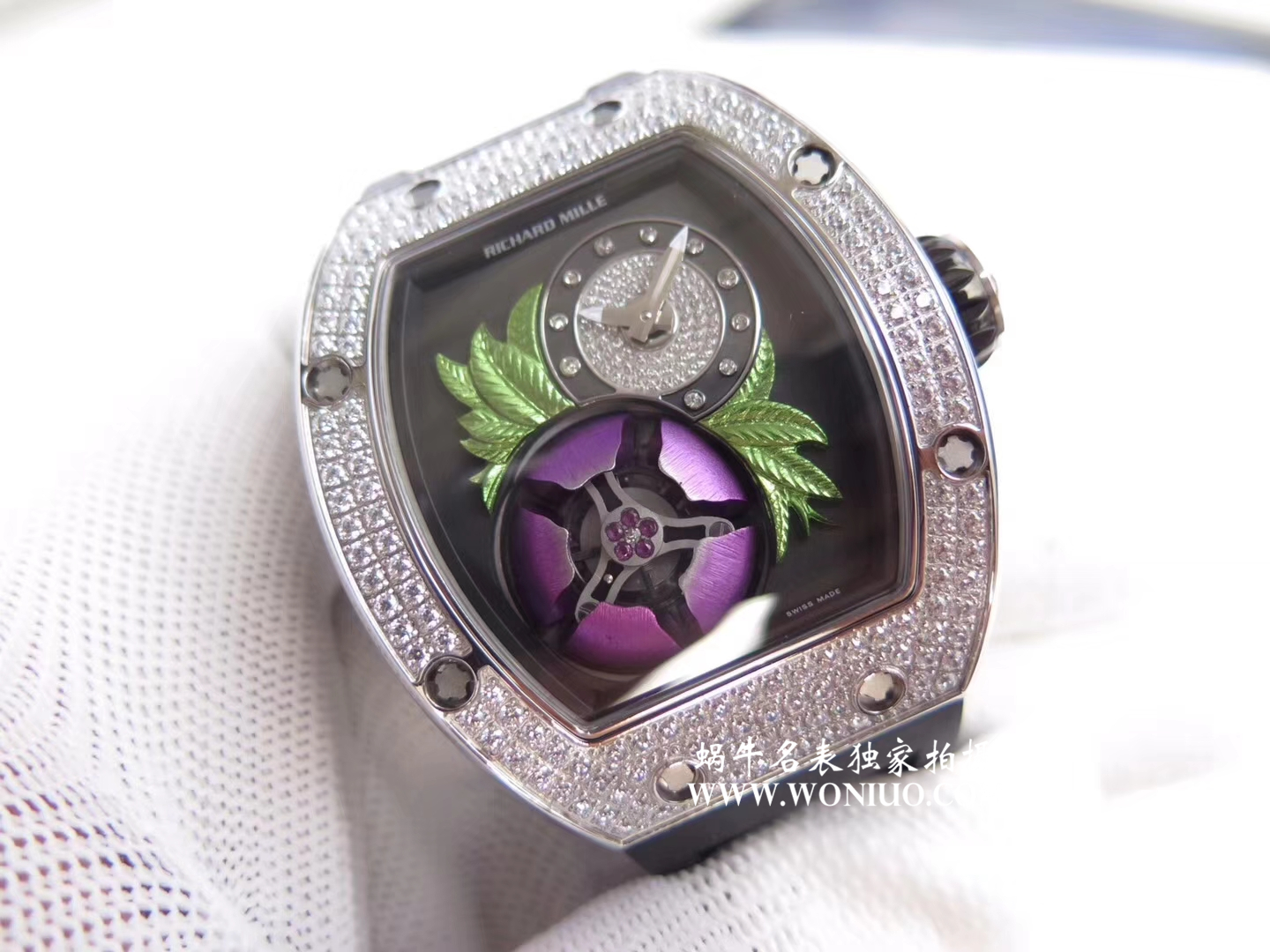   RM  里查德米尔女士系列RM 19-02 TOURBILLON FLEUR飞行陀飞轮腕表腕表 / RM 019