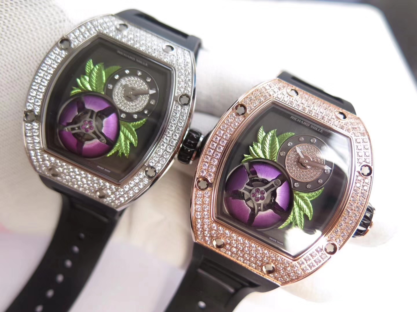   RM  里查德米尔女士系列RM 19-02 TOURBILLON FLEUR飞行陀飞轮腕表腕表 / RM 019