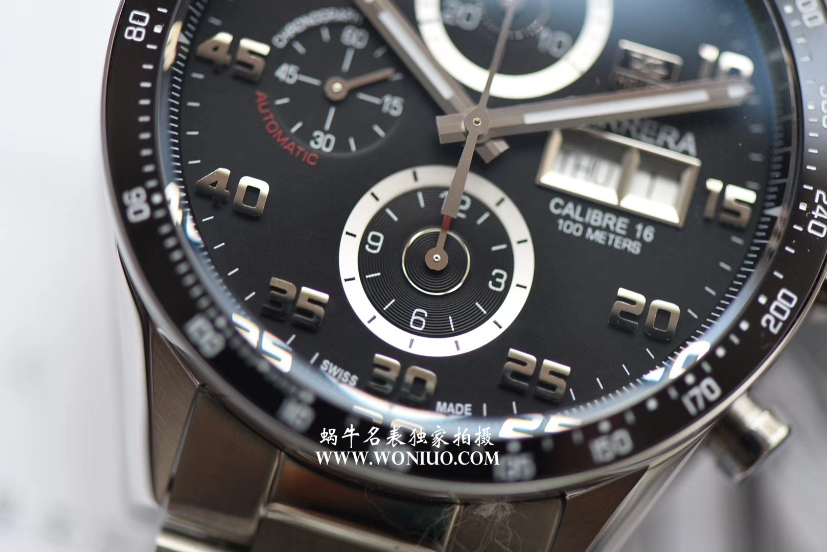   V6  泰格豪雅CALIBRE 16 星期日历自动计时码表系列CV2A10.BA0796、CV2A1S.FC6236腕表 / TG058