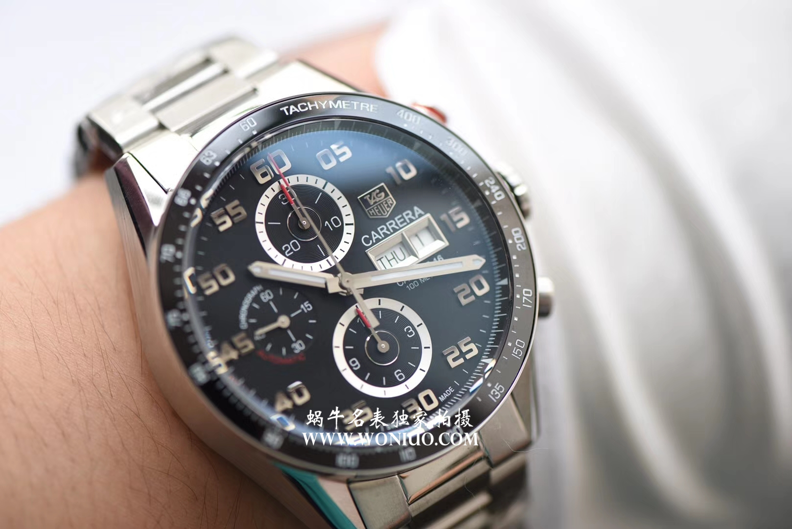   V6  泰格豪雅CALIBRE 16 星期日历自动计时码表系列CV2A10.BA0796、CV2A1S.FC6236腕表 / TG058