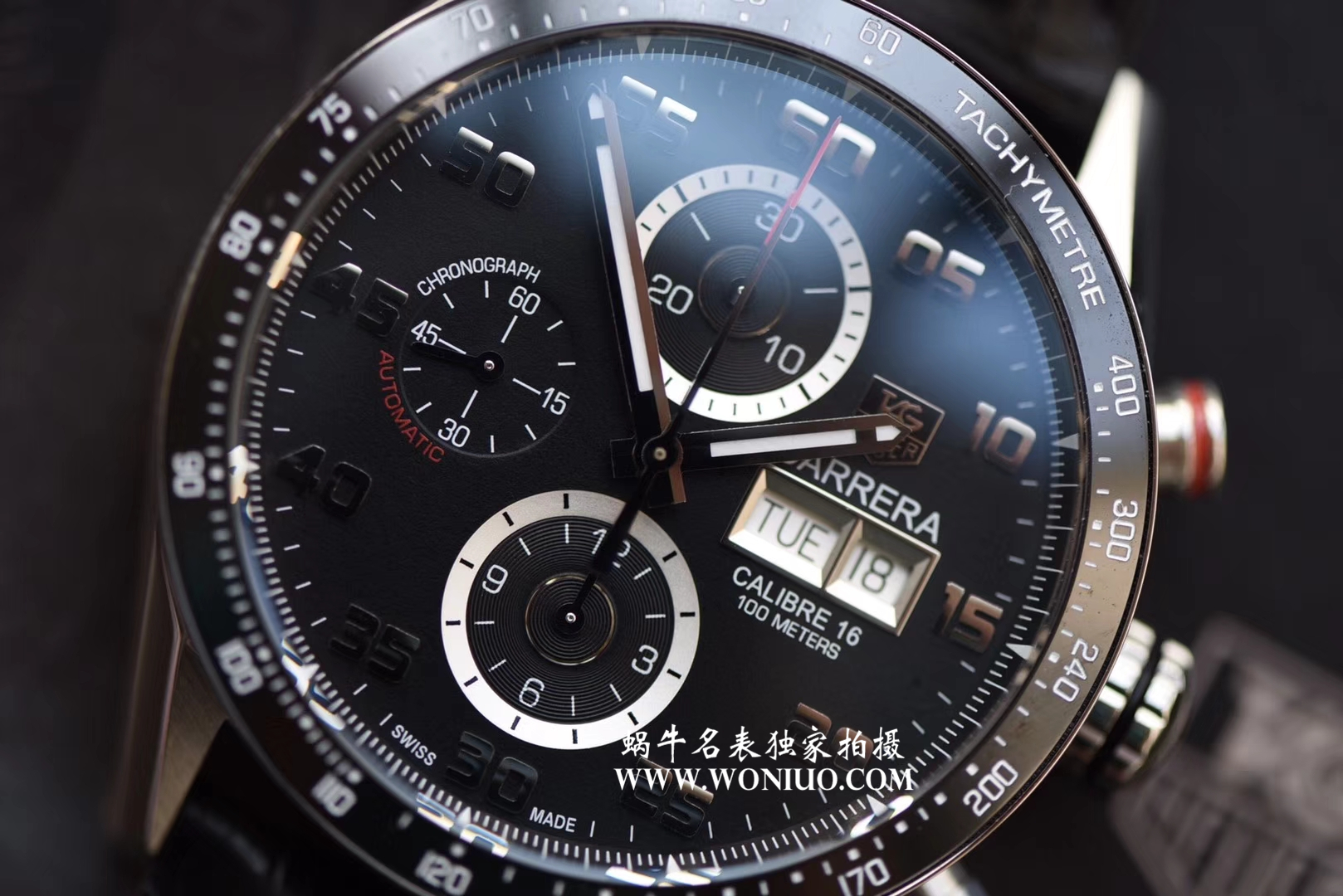   V6  泰格豪雅CALIBRE 16 星期日历自动计时码表系列CV2A10.BA0796、CV2A1S.FC6236腕表 / TG058