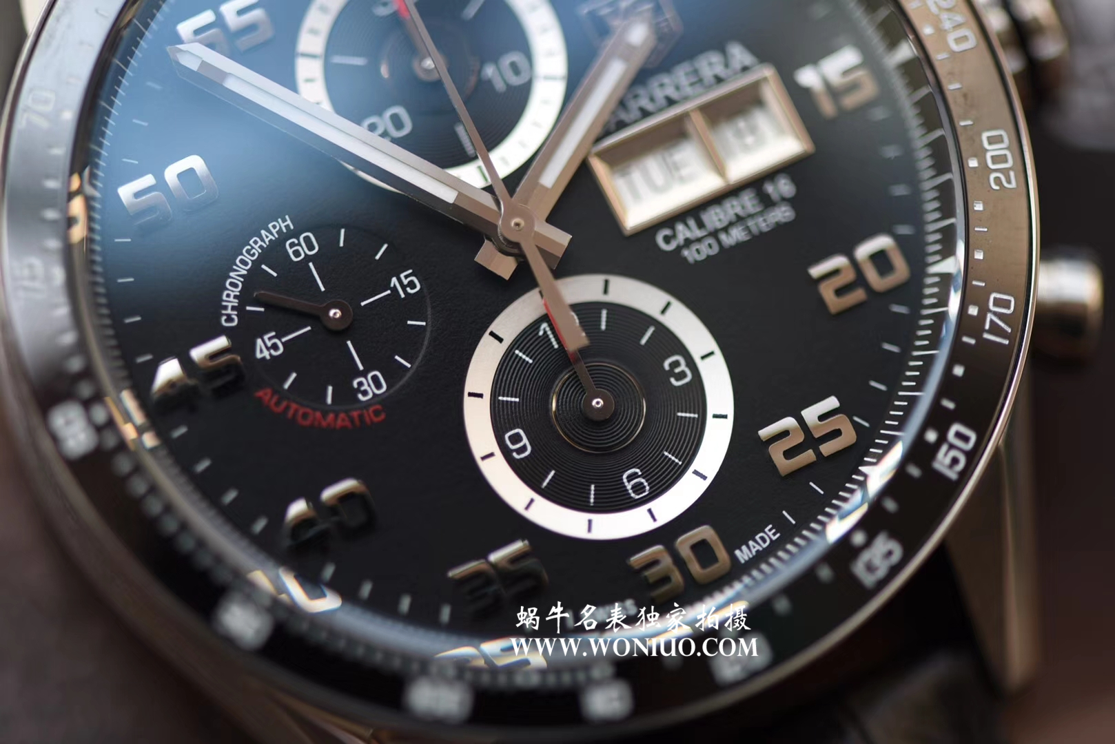   V6  泰格豪雅CALIBRE 16 星期日历自动计时码表系列CV2A10.BA0796、CV2A1S.FC6236腕表 / TG058