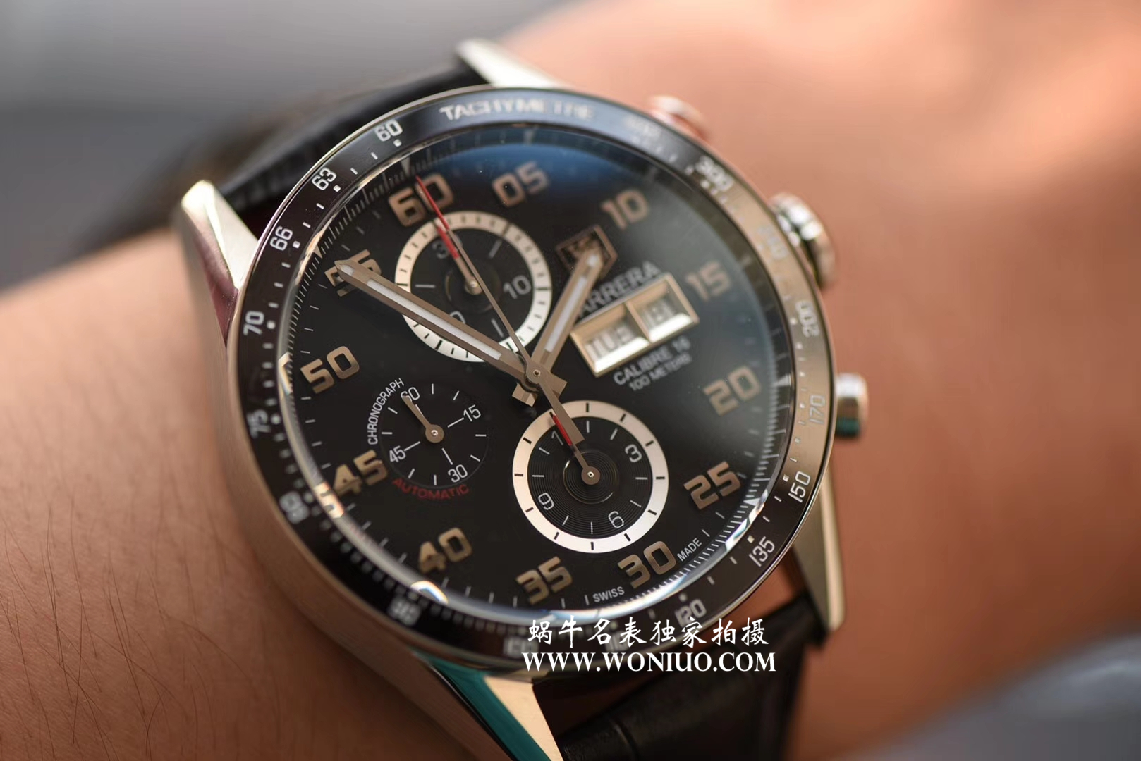   V6  泰格豪雅CALIBRE 16 星期日历自动计时码表系列CV2A10.BA0796、CV2A1S.FC6236腕表 / TG058