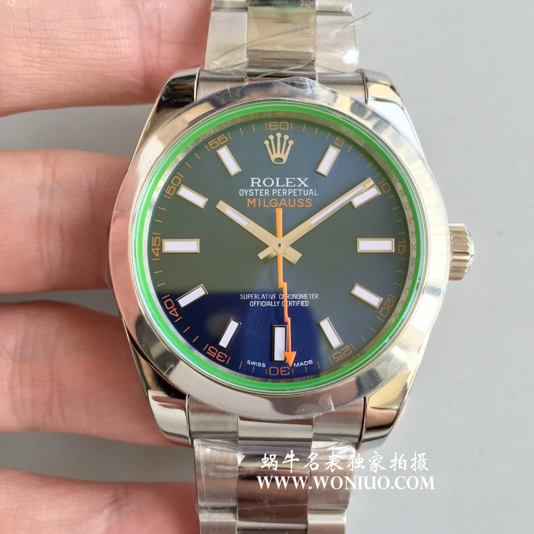   AR  劳力士116400-GV-72400蓝盘腕表《蓝面闪电》116400-GV-72400黑盘腕表《黑面闪电》 / R206