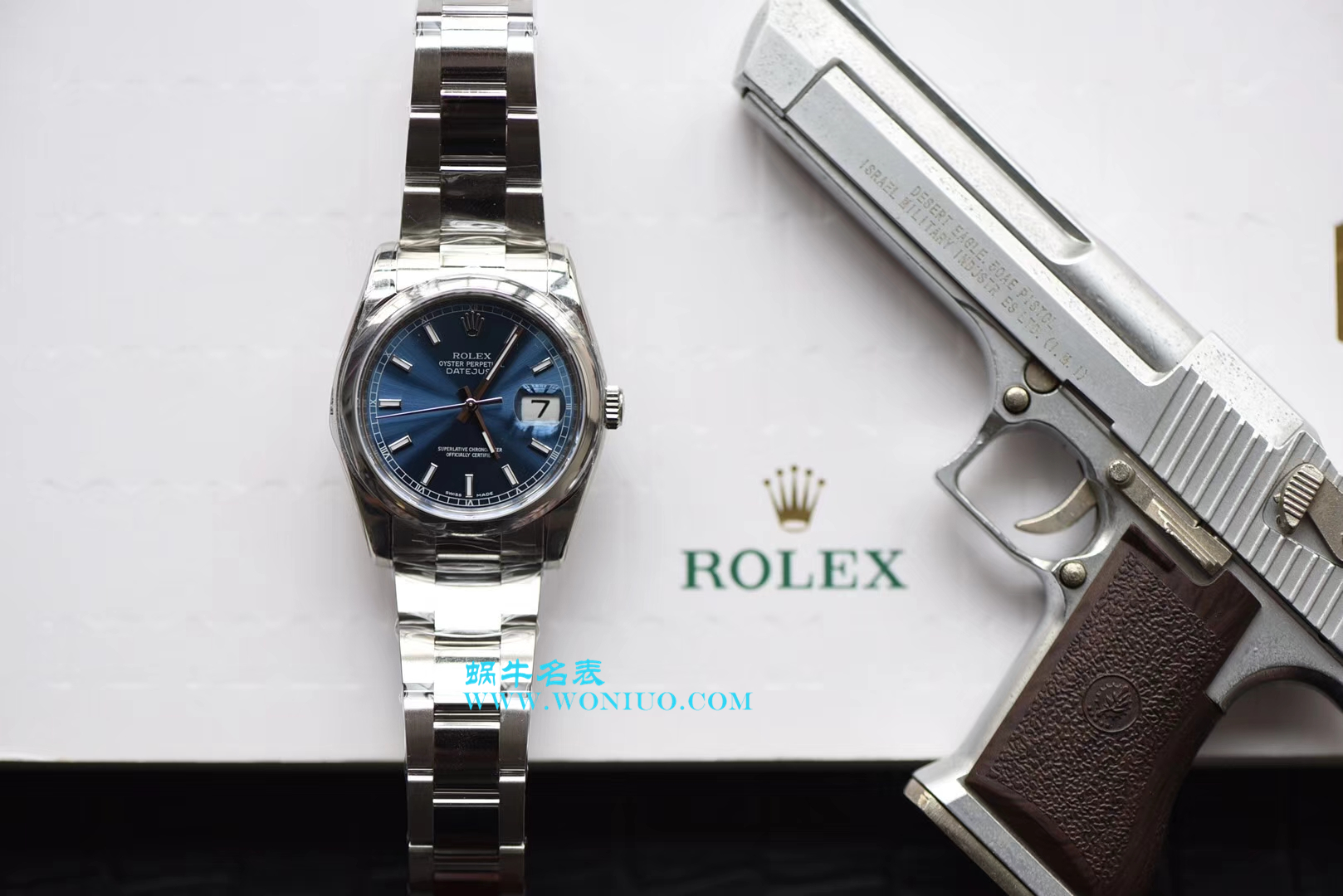   AR  劳力士日志型系列116200-72600蓝盘36毫米中性腕表男女均可戴 / R207
