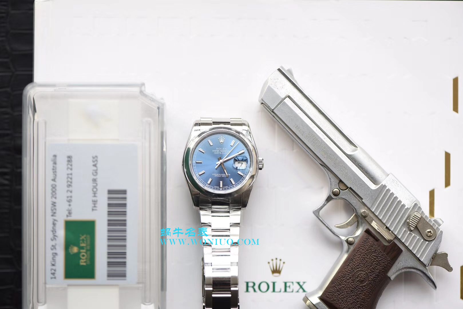   AR  劳力士日志型系列116200-72600蓝盘36毫米中性腕表男女均可戴 / R207