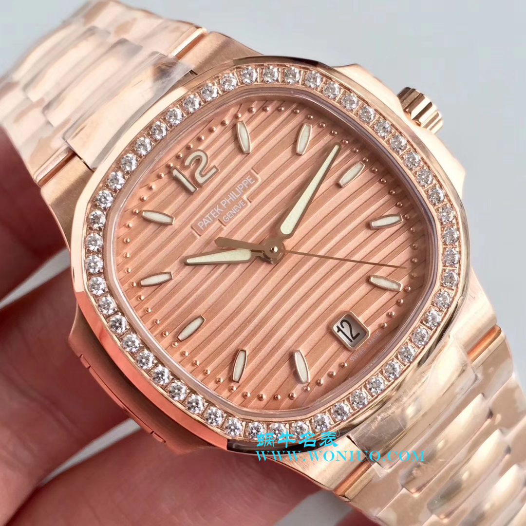   PF  百达翡丽运动系列7118/1200R-010女士腕表(鹦鹉螺) / BD224