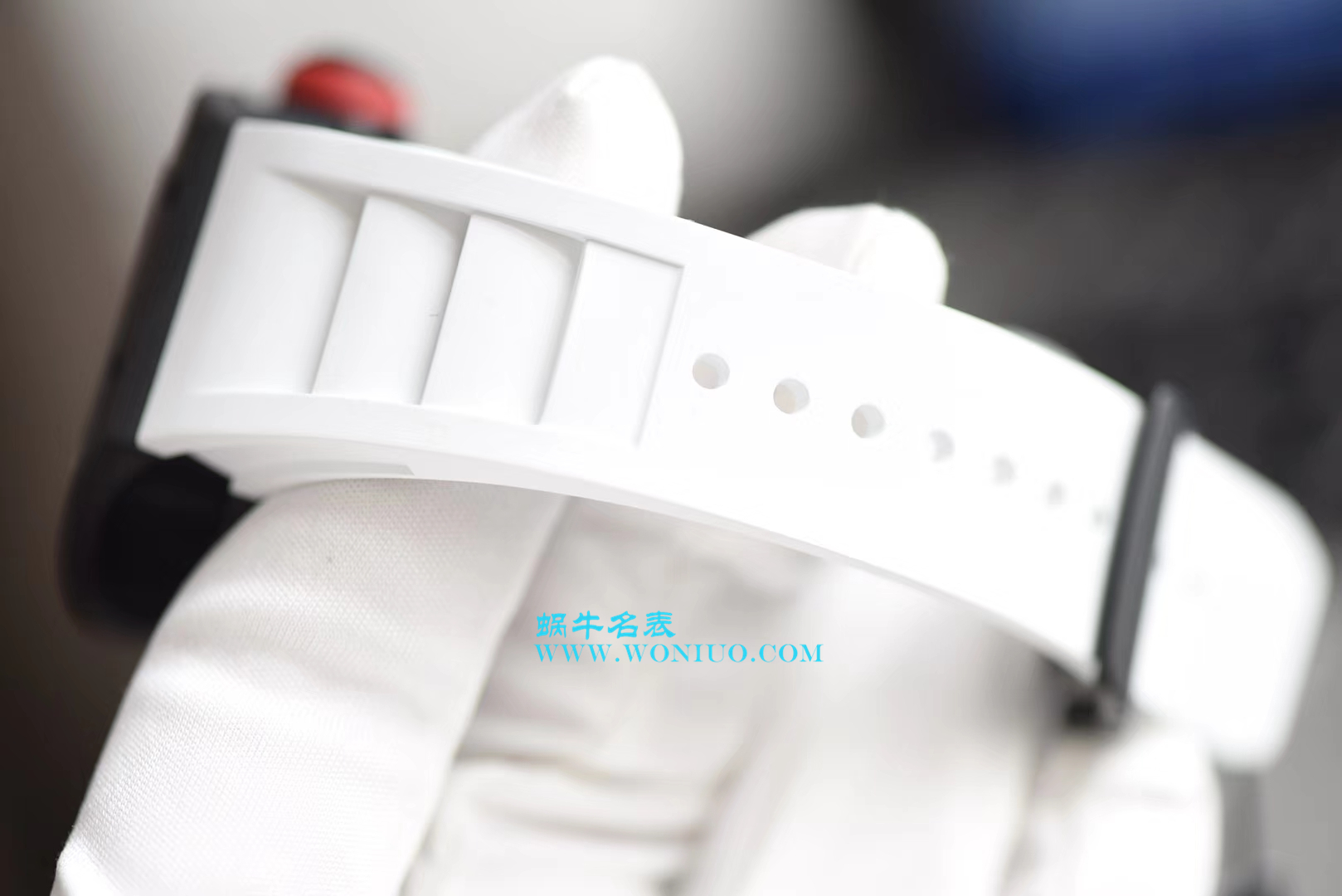   KV  理查德.米勒RICHARD MILLE男士系列RM 055碳纤维白面橡胶带新款 / RM 055C