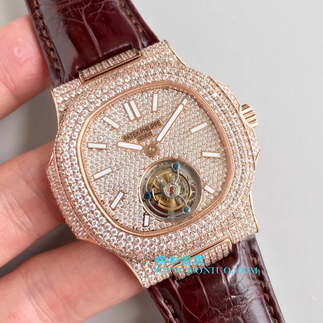 R8出品:新款PATEK PHILIPPE（百达翡丽）这款豪华百达翡丽满天星陀飞轮腕表 / BD167