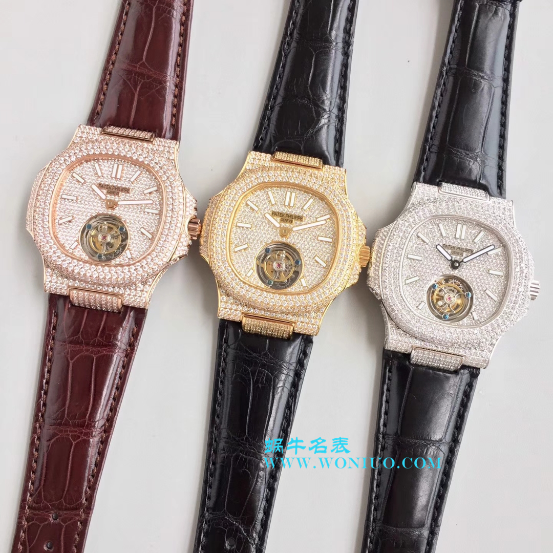 R8出品:新款PATEK PHILIPPE（百达翡丽）这款豪华百达翡丽满天星陀飞轮腕表 / BD167