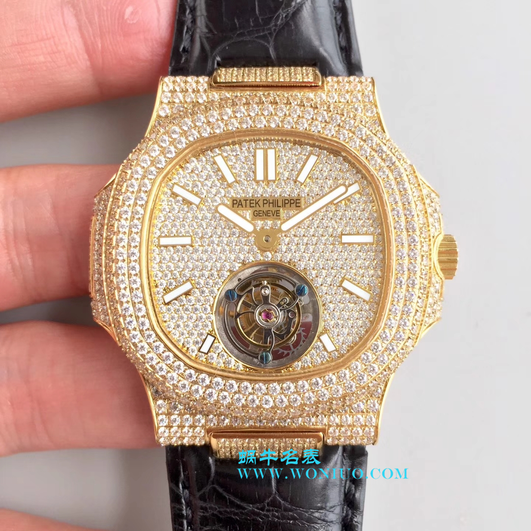 R8出品:新款PATEK PHILIPPE（百达翡丽）这款豪华百达翡丽满天星陀飞轮腕表 / BD167