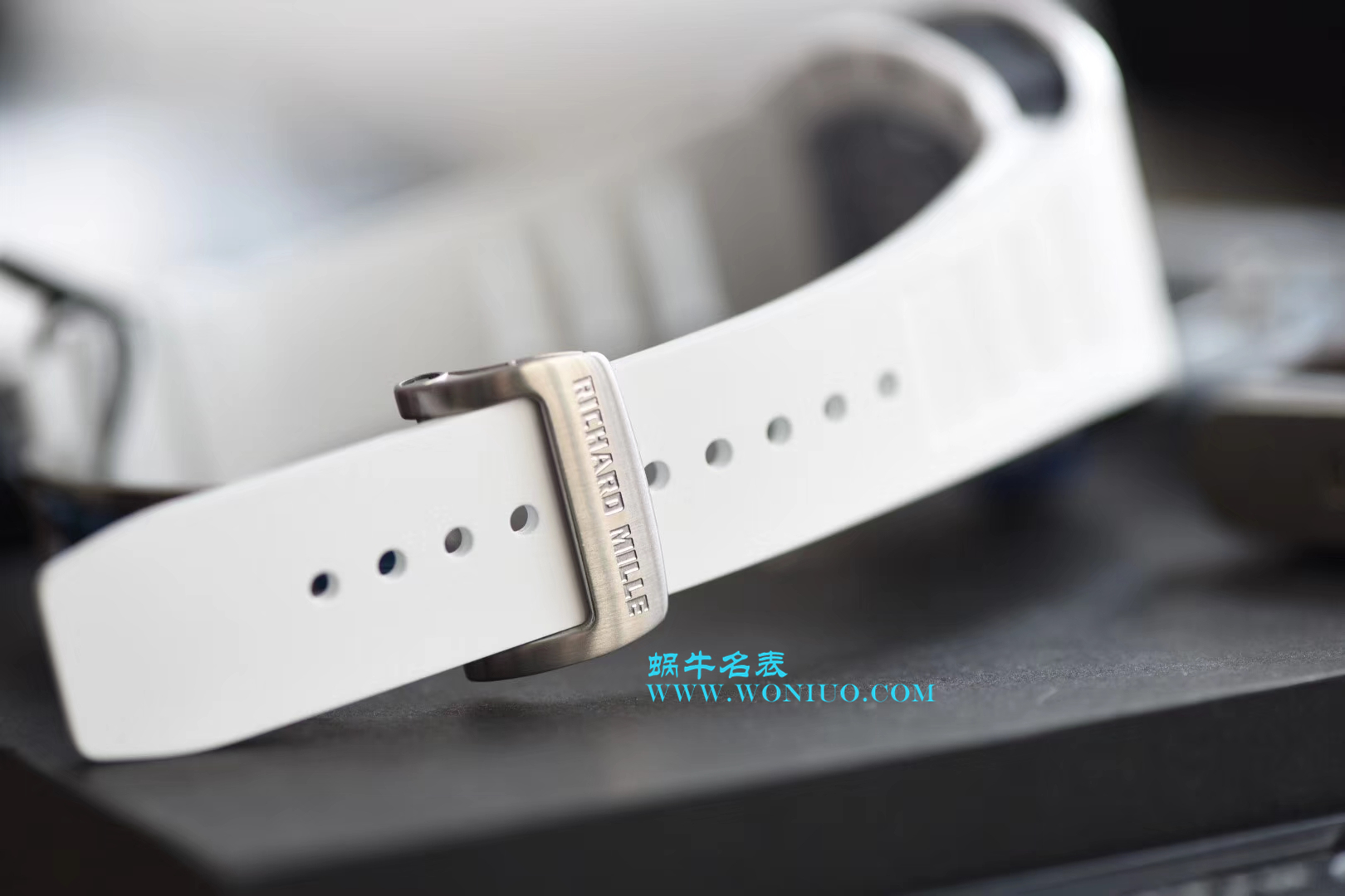   KV  理查德.米勒RICHARD MILLE男士系列RM 055白陶瓷白面橡胶带新款腕表 / RM 055D