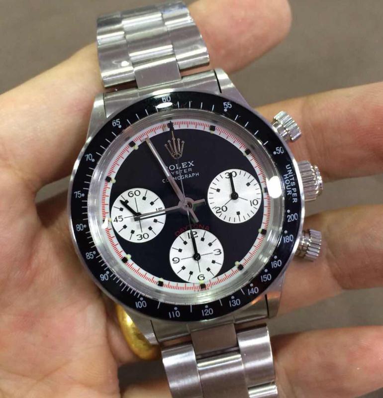   视频测评  Rolex Paul Newman Daytona余文乐同款劳力士保罗.纽曼复古迪通拿 / RAG148