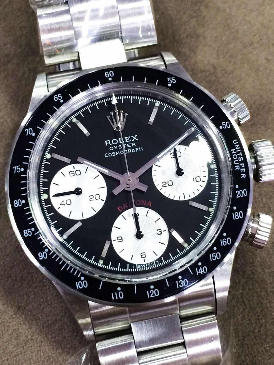   视频测评  Rolex Paul Newman Daytona余文乐同款劳力士保罗.纽曼复古迪通拿 / RAG148