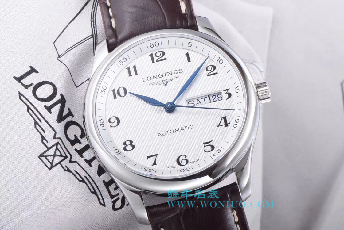   LG  浪琴名匠系列星期日历双历L2.755.4.78.3腕表 / L099