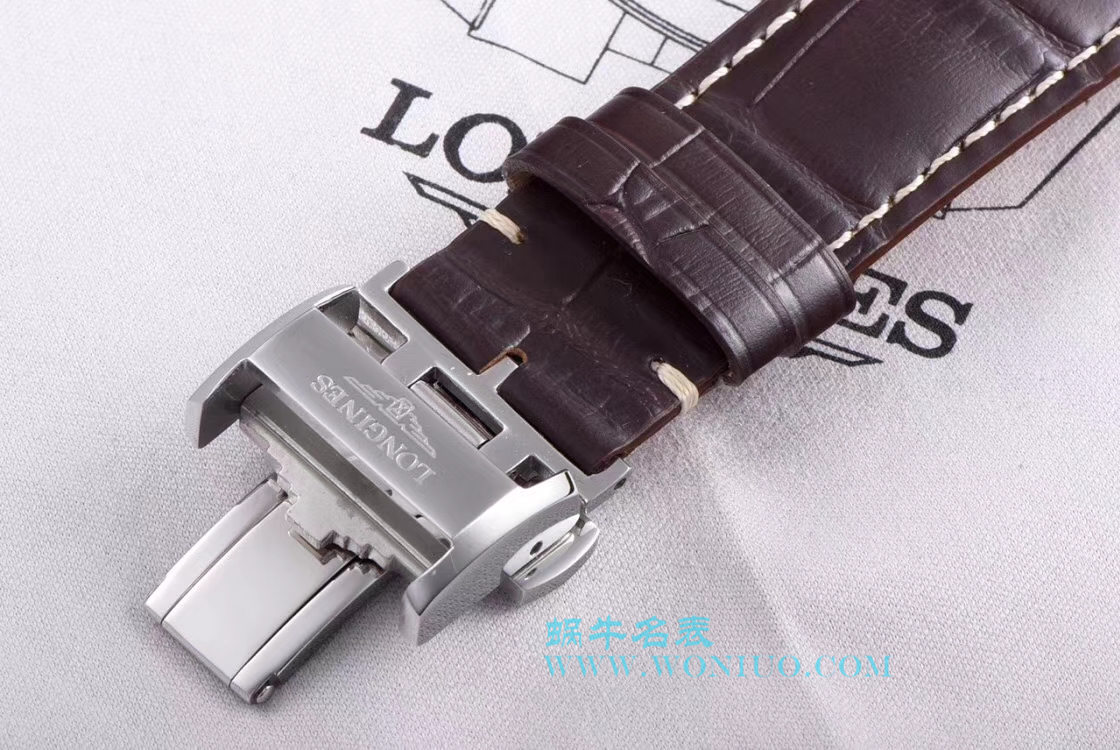   LG  浪琴名匠系列星期日历双历L2.755.4.78.3腕表 / L099