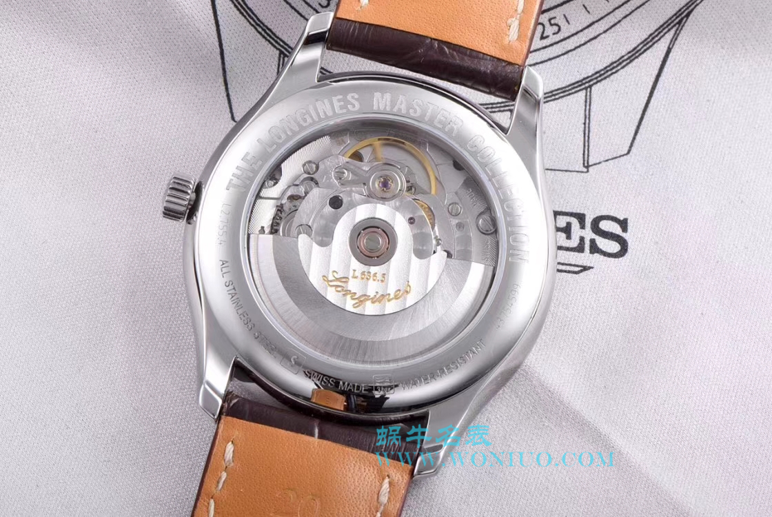   LG  浪琴名匠系列星期日历双历L2.755.4.78.3腕表 / L099