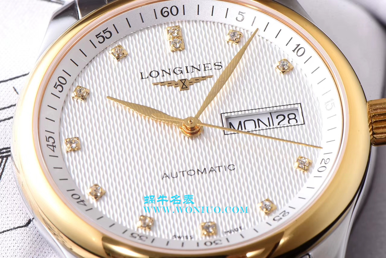   LG  浪琴名匠系列星期日历双历L2.755.4.78.3腕表 / L099