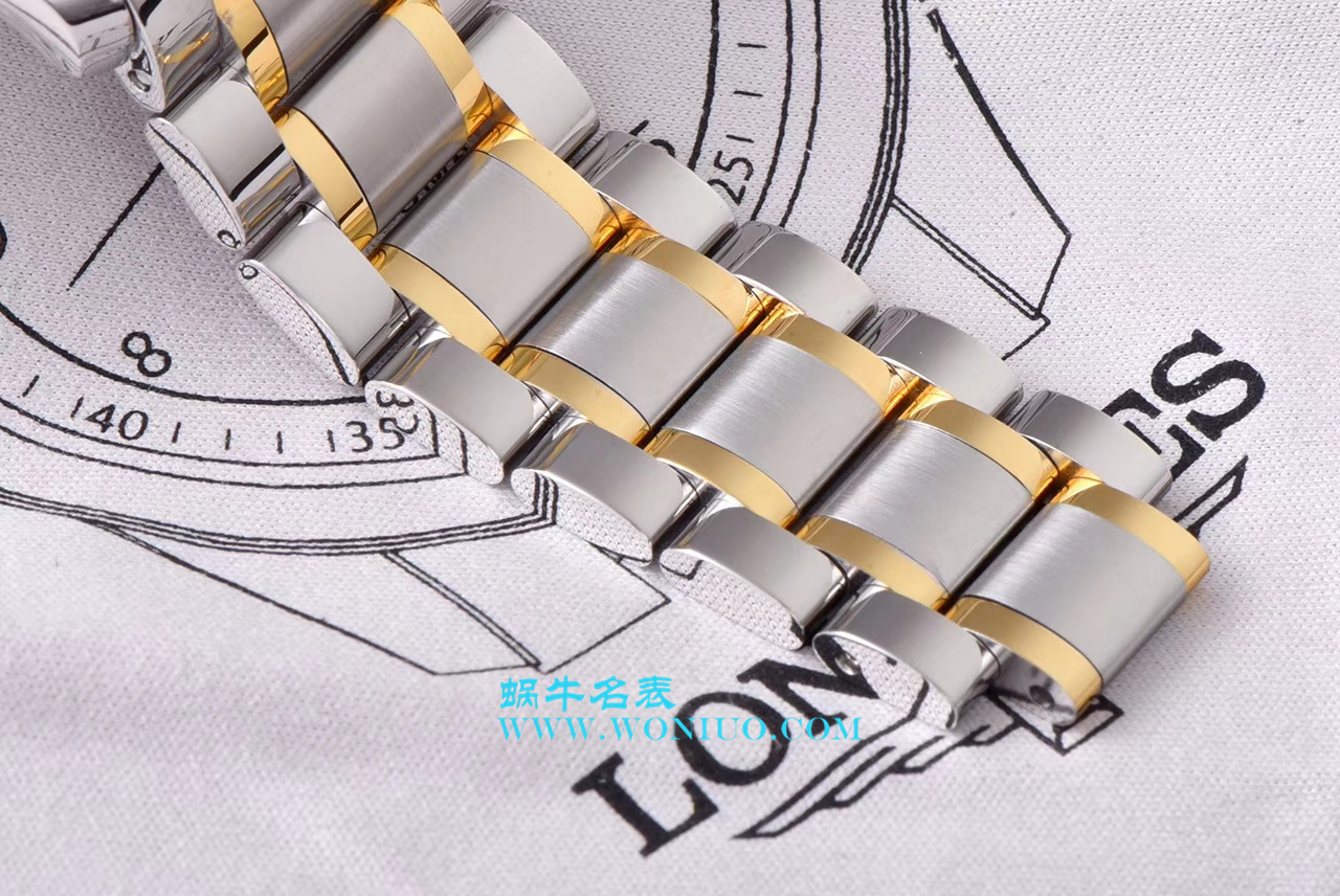   LG  浪琴名匠系列星期日历双历L2.755.4.78.3腕表 / L099