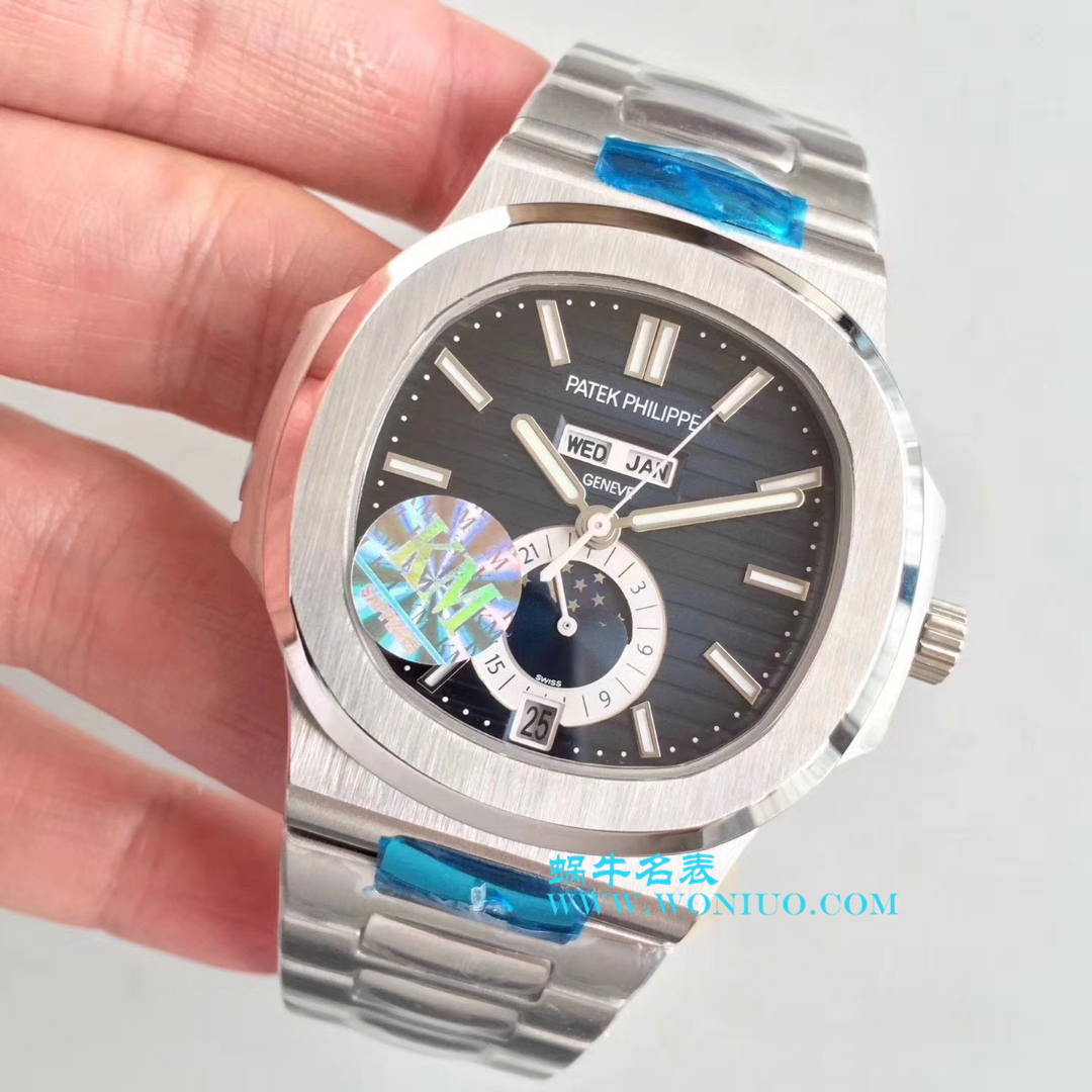   KM高百达翡丽运动系列鹦鹉螺月相5726/1A腕表 / BDBE199