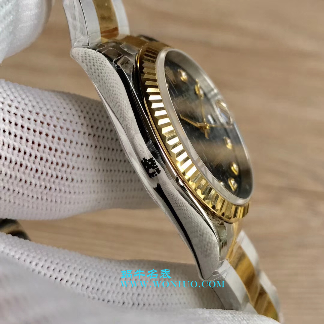   DJ超  劳力士36日志型系列116233、116203、116233黑盘镶钻蚝式表带腕表 / R069