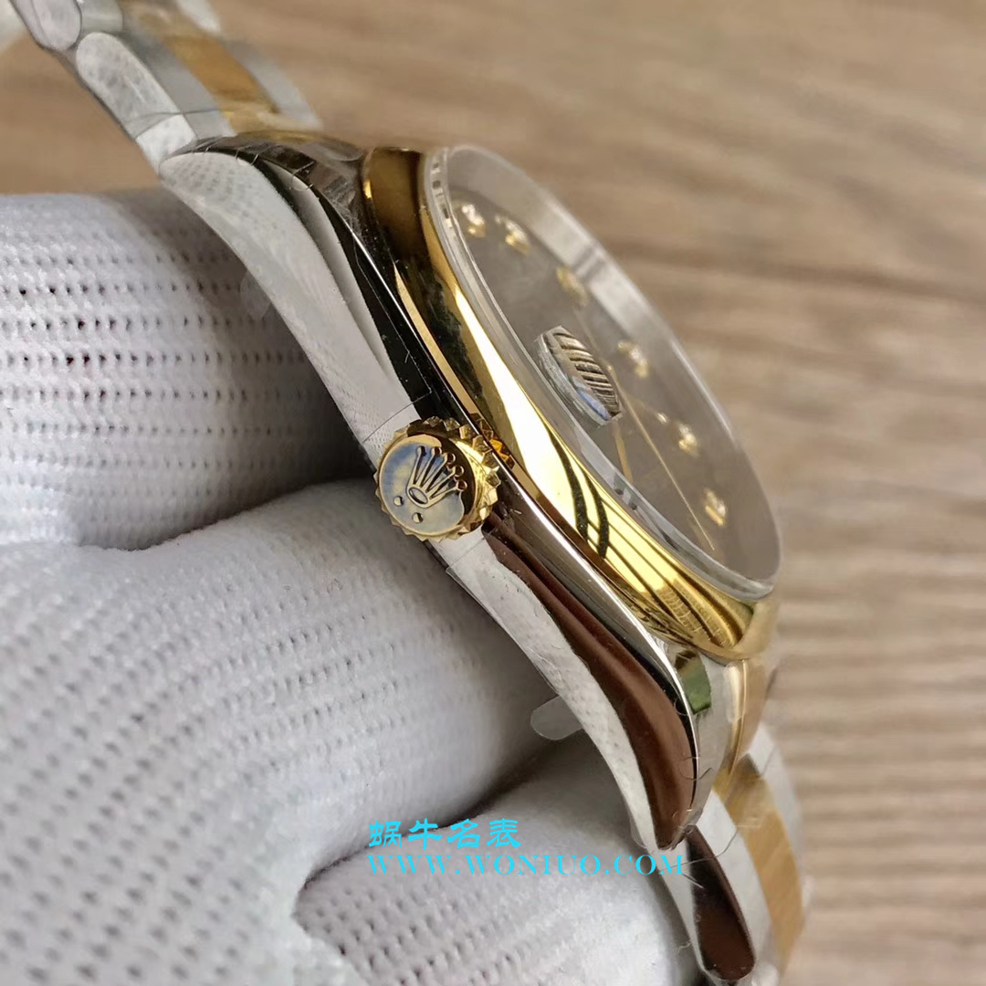   DJ超  劳力士36日志型系列116233、116203、116233黑盘镶钻蚝式表带腕表 / R069