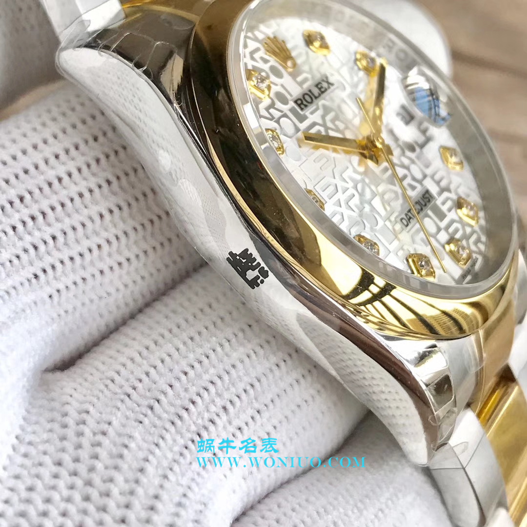   DJ超  劳力士36日志型系列116233、116203、116233黑盘镶钻蚝式表带腕表 / R069