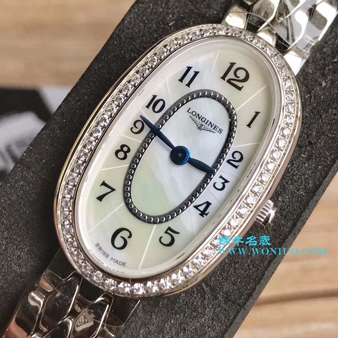 视频评测KZ台湾厂高浪琴优雅圆舞曲系列L2.305.4.87.6女士石英腕表 / LAC043