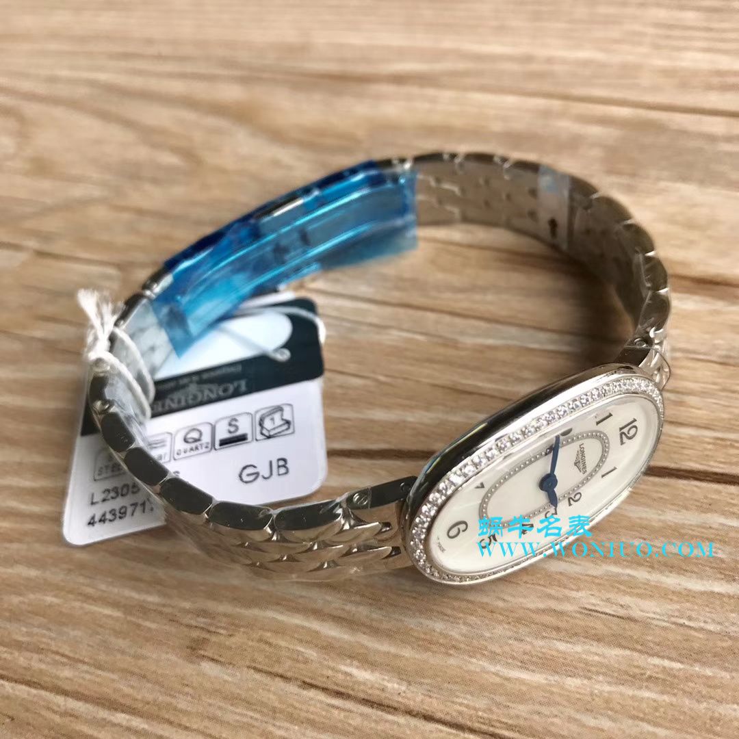 视频评测KZ台湾厂高浪琴优雅圆舞曲系列L2.305.4.87.6女士石英腕表 / LAC043