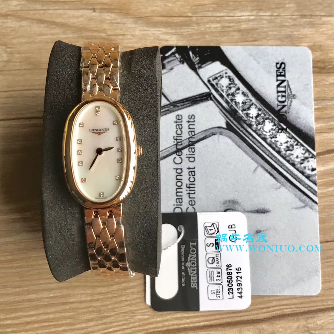 视频评测KZ台湾厂高浪琴优雅圆舞曲系列L2.305.4.87.6女士石英腕表 / LAC043