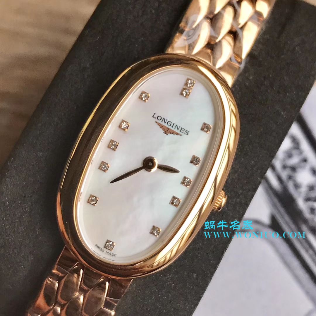 视频评测KZ台湾厂高浪琴优雅圆舞曲系列L2.305.4.87.6女士石英腕表 / LAC043