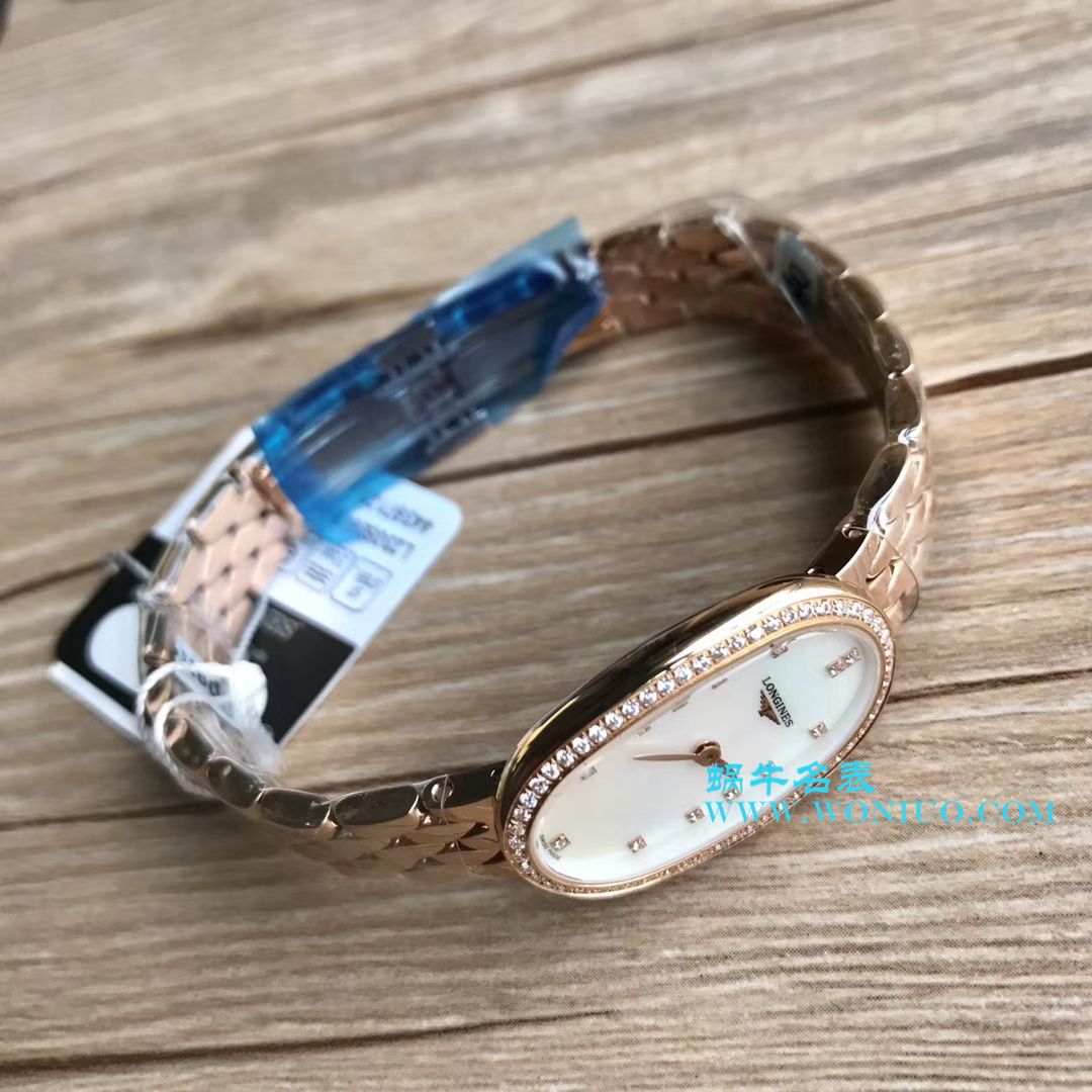 视频评测KZ台湾厂高浪琴优雅圆舞曲系列L2.305.4.87.6女士石英腕表 / LAC043