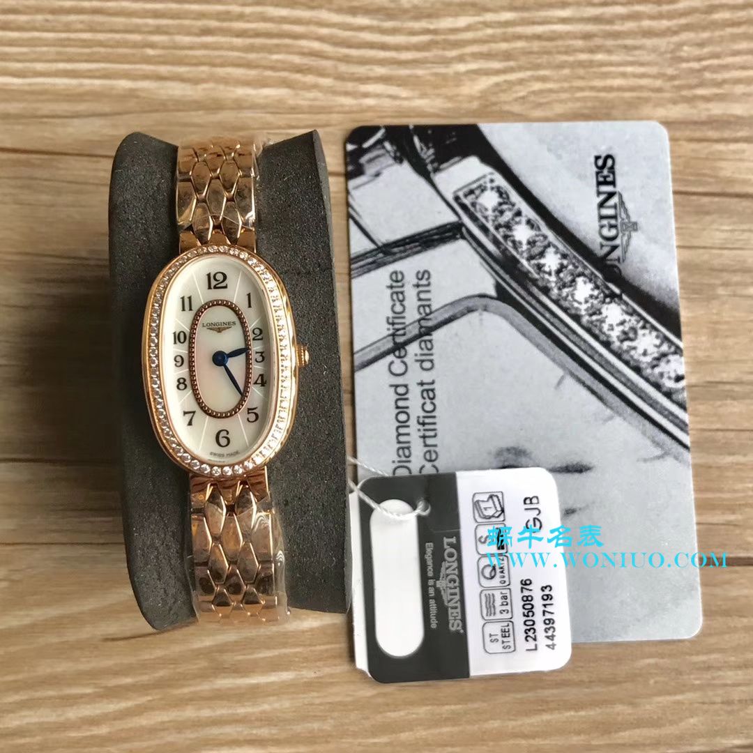 视频评测KZ台湾厂高浪琴优雅圆舞曲系列L2.305.4.87.6女士石英腕表 / LAC043