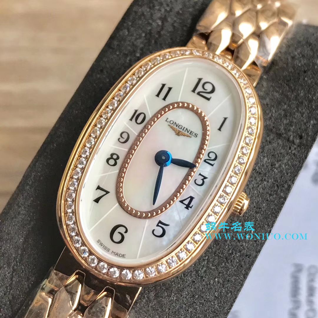 视频评测KZ台湾厂高浪琴优雅圆舞曲系列L2.305.4.87.6女士石英腕表 / LAC043