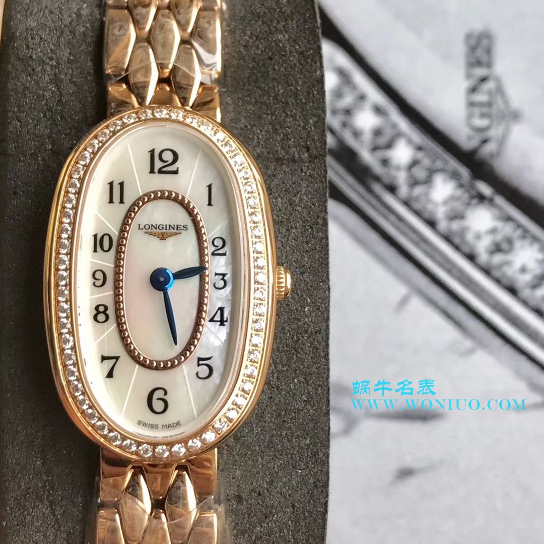 视频评测KZ台湾厂高浪琴优雅圆舞曲系列L2.305.4.87.6女士石英腕表 / LAC043