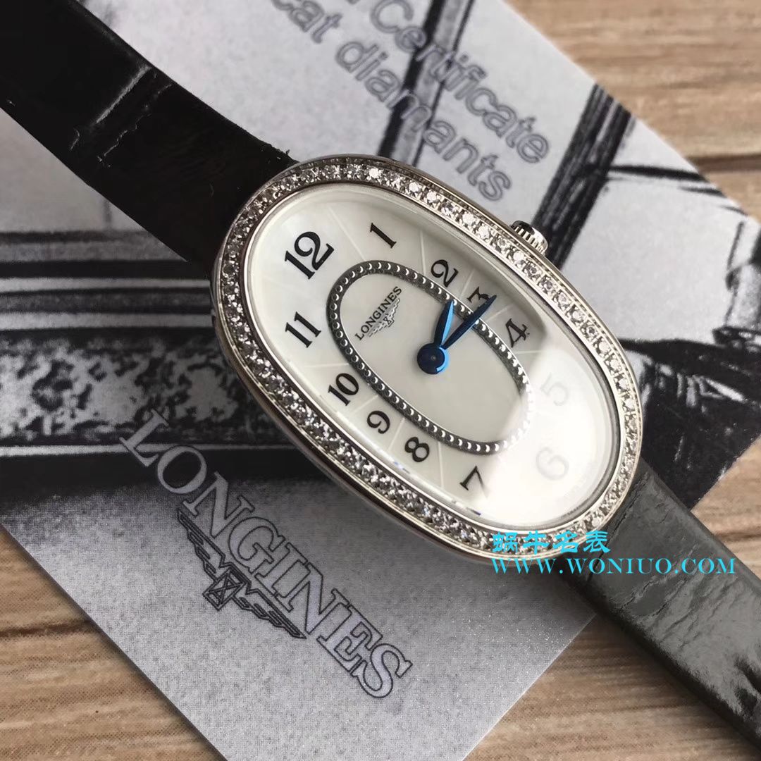 视频评测KZ台湾厂高浪琴优雅圆舞曲系列L2.305.4.87.6女士石英腕表 / LAC043