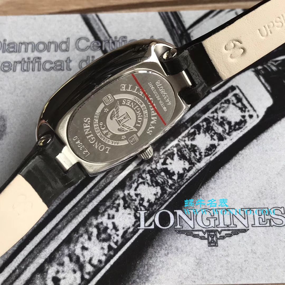 视频评测KZ台湾厂高浪琴优雅圆舞曲系列L2.305.4.87.6女士石英腕表 / LAC043