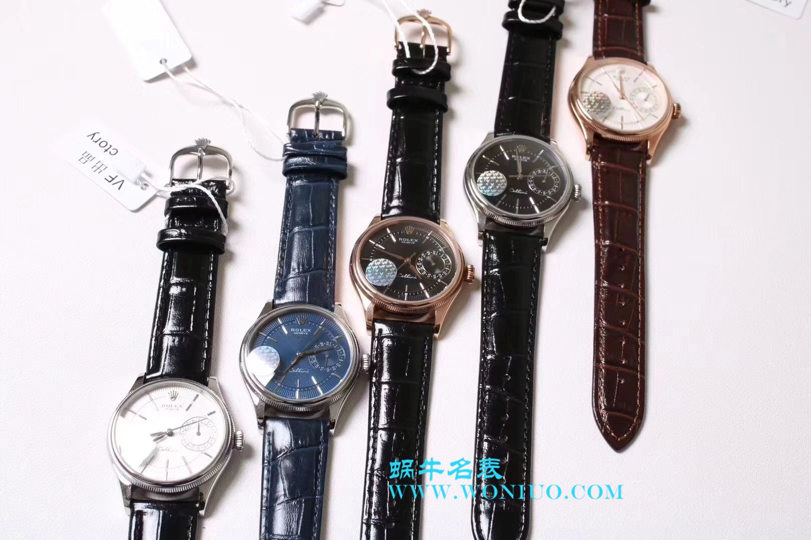   VF  劳力士切利尼日历型系列50515、m50519-0013、50519白盘、黑盘腕表 / R122