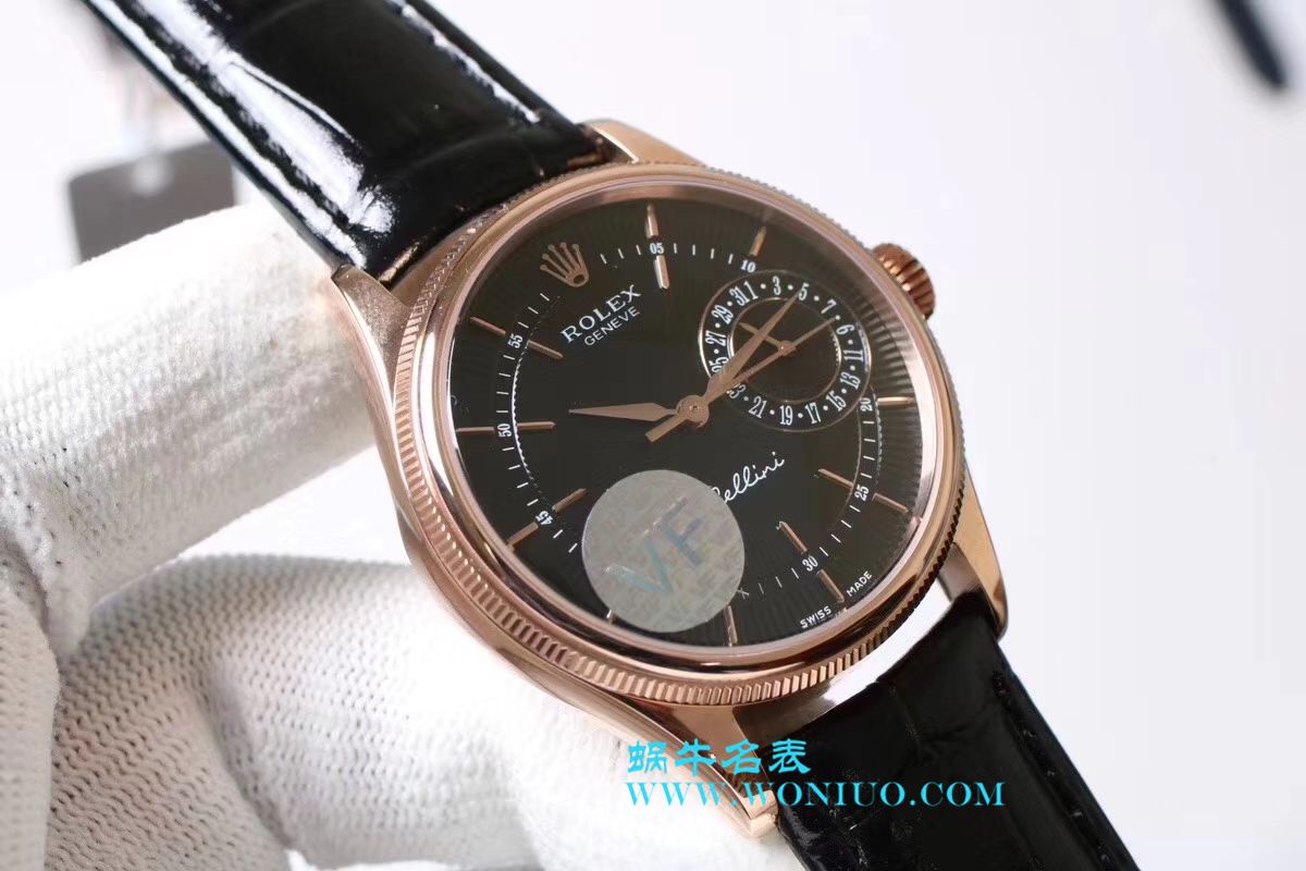   VF  劳力士切利尼日历型系列50515、m50519-0013、50519白盘、黑盘腕表 / R122