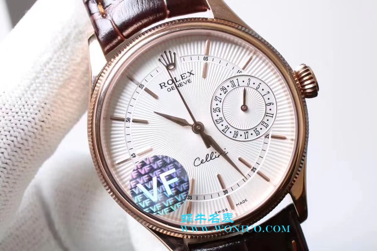   VF  劳力士切利尼日历型系列50515、m50519-0013、50519白盘、黑盘腕表 / R122